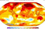 ۲۰۱۹ دومین سال گرم زمین از دهه ۱۸۸۰ میلادی تاکنون
