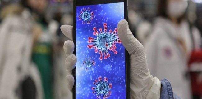 عمر طولانی ویروس کرونا روی صفحه گوشی همراه