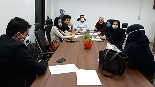 برگزاری جلسه ی بررسی شرح خدمات مطالعات جداره ی بافت مرکزی شهر رشت