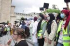 تظاهرات در بلژیک علیه ممنوعیت حجاب
