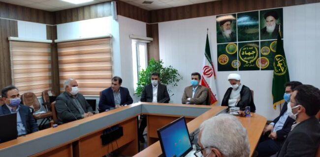 آیین تکریم و معارفه در سازمان جهاد کشاورزی گیلان