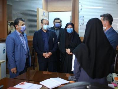بازدید سرزده فرماندار رشت از اداره تعاون، کار و رفاه اجتماعی