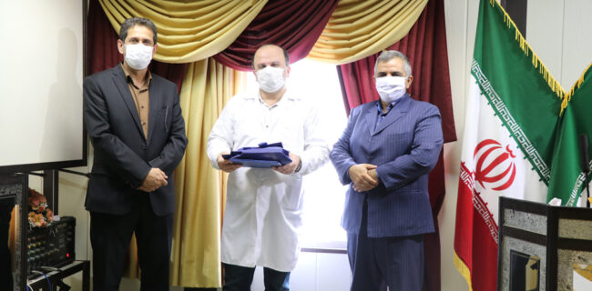 تجلیل مدیران شرکت گاز استان گیلان از پرسنل بهداشت و درمان صنعت نفت