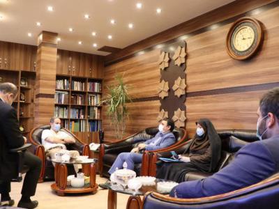 فرماندار رشت با رئیس سازمان برنامه و بودجه استان گیلان دیدار کرد