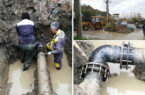اصلاح و بازسازی خط انتقال آب شرب مجتمع آزارستانکی لاهیجان