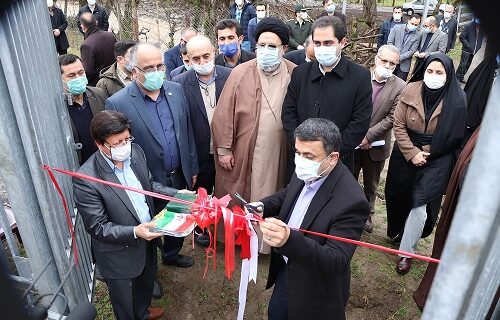 افتتاح پروژه های مخابراتی در روستای گنذر شهرستان ماسال