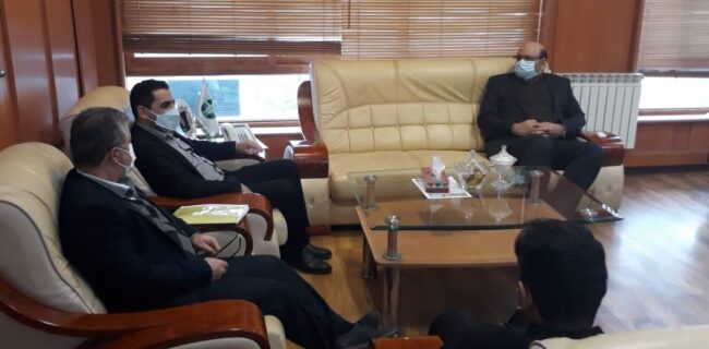دیدار مدیر عامل شرکت شهرکهای صنعتی با مدیر کل حفاظت محیط زیست گیلان