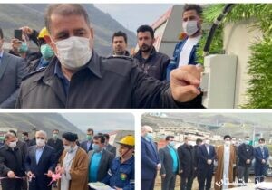افتتاح ۱۰ پروژه زیربنایی شبکه های توزیع برق در سطح شهرستان رودبار