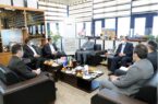 دیدار مدیر شعب بانک صادرات استان گیلان با مدیر کل بنادر و دریانوردی استان