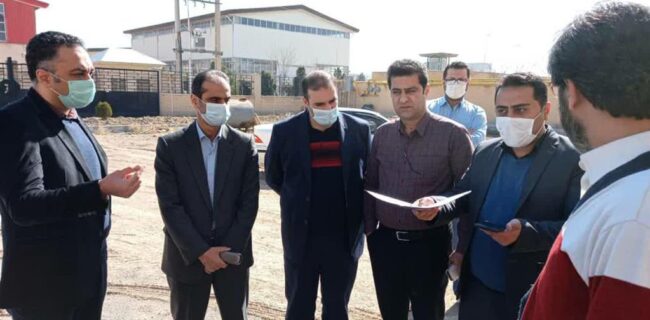 بازدید شهردار رشت از نحوه ساخت تجهیزات جهت اورهال کارخانه کود آلی گیلان در شرکت ناب اندیش بنیان شهر صنعتی پرند تهران