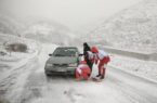 امدادرسانی هلال احمر استان گیلان در جاده ها