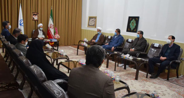 دیدار نوروزی مدیرکل بنیاد مسکن با نماینده ولی فقیه در استان گیلان