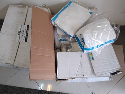اهداء ۵۰۰ دست لباس ایزوله پزشکی به دانشگاه علوم پزشکی گیلان