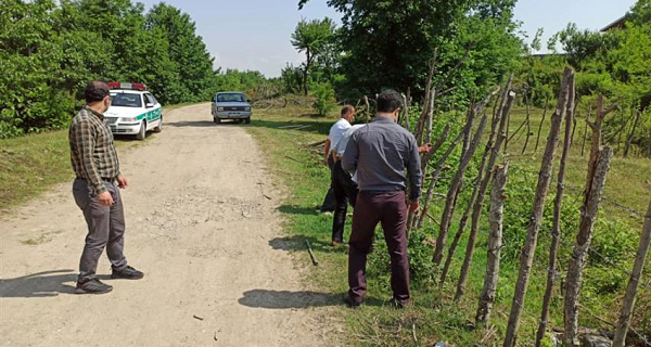 آزاد سازی بیش از یک هکتار از اراضی بستر رودخانه شمرود آزاد سازی بیش از یک هکتار از اراضی بستر رودخانه شمرود