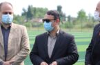 افتتاح چمن مصنوعی مجموعه ورزشی ۲۲ بهمن شهر کوچصفهان در هفته دولت