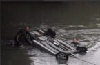 سقوط خودروی سواری در رودخانه ۲ کشته بر جای گذاشت