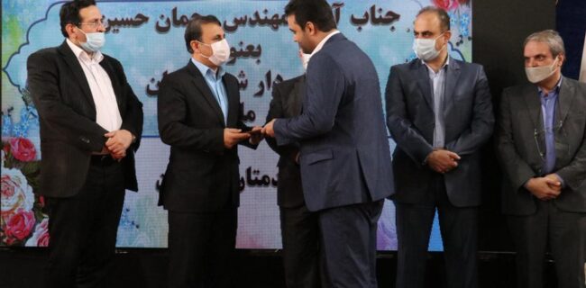 آیین تکریم و معارفه شهردار شهر لولمان