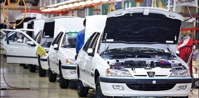 تولید خودروسازان بزرگ به حدود ۴۳۰ هزار دستگاه رسید