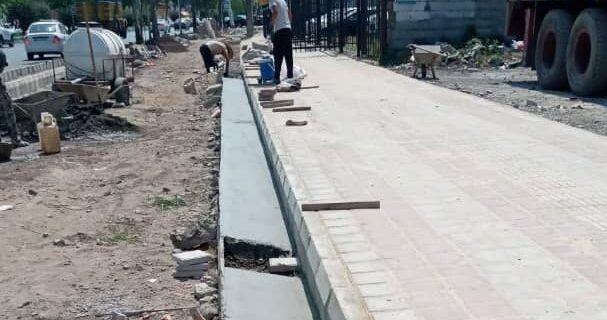 تسریع عملیات اجرایی پروژه لاین کندرو بلوار خرمشهر