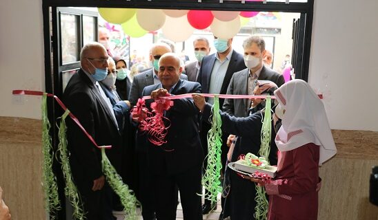 افتتاح مدرسه خیّری دیگر در استان گیلان با حضور مهندس علی دقیق مدیرکل نوسازی مدارس گیلان