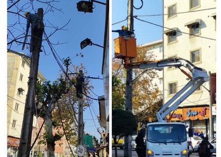 1300 متر شبكه با كابل خودنگهدار در شهرستان مرزی آستارا احداث شد ۱۳۰۰ متر شبکه با کابل خودنگهدار در شهرستان مرزی آستارا احداث شد