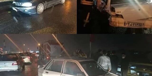 سقوط تلخ از روی پل جانبازان رشت سقوط تلخ از روی پل جانبازان رشت