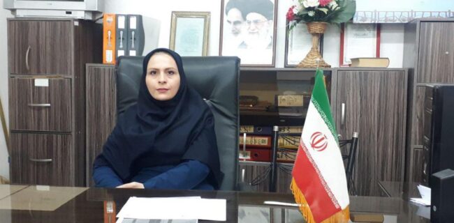 اولین بانوی سرپرست اداره گاز در گیلان اولین بانوی سرپرست اداره گاز در گیلان
