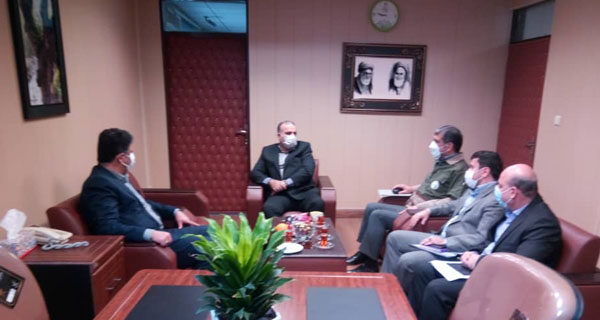 دیدار مدیرکل بنیاد مسکن انقلاب اسلامی گیلان با مدیرکل منابع طبیعی وآبخیزداری استان