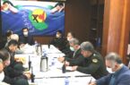 جلسه هم اندیشی و ارائه راهکار با نیروی انتظامی در راستای کاهش سرقت تجهیزات برق در گیلان