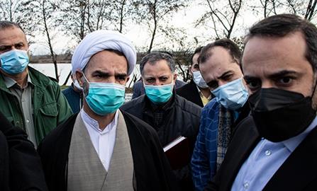 بازدید رییس کل دادگستری گیلان از پارک ملی بوجاق کیاشهر