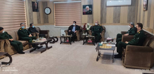 دیدار مدیرکل بنیاد مسکن با فرمانده سپاه قدس گیلان دیدار مدیرکل بنیاد مسکن با فرمانده سپاه قدس گیلان