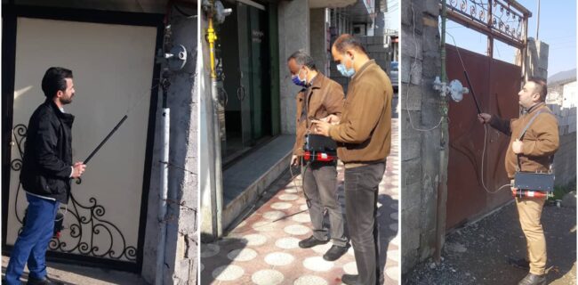 بیش از ۴۳ هزار کیلومتر از خطوط گاز در گیلان نشت یابی شد