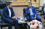 دیدار مدیر شعب بانک مهر ایران در استان گیلان با مدیرکل بهزیستی گیلان