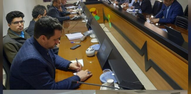 جلسه بررسی مدیریت بار مصرف برق در زمستان