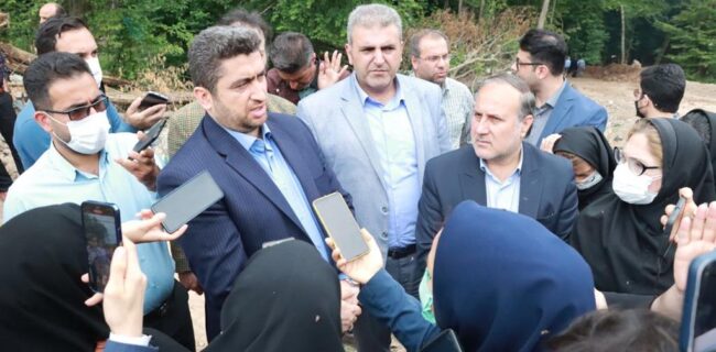 بازدید اصحاب رسانه گیلان از پروژه بهسازی لندفیل سراوان