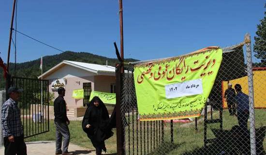 انجام ویزیت رایگان در روستای مادیان گوابر از توابع بخش اطاقور