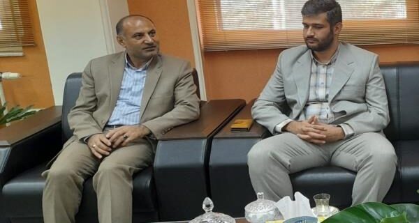 دیدار سرپرست اداره کل اموال واملاک بنیاد مستضعفان استان با سرپرست اداره کل راه وشهرسازی گیلان