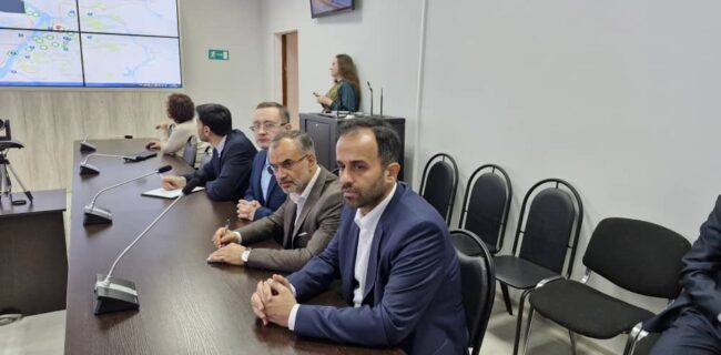 بازدید رئیس شورای اسلامی شهر و شهردار رشت از مرکز واحد کنترل عملیات آستراخان