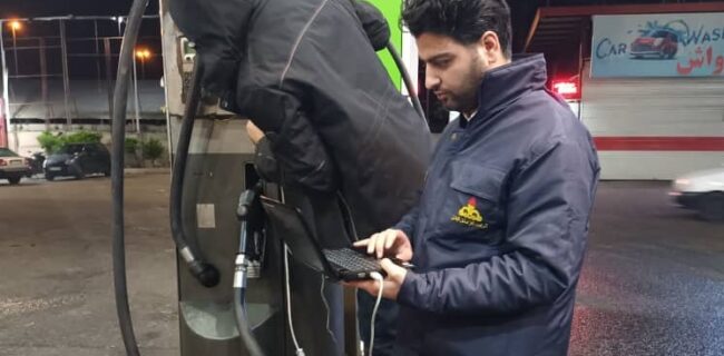 تلاش کارکنان واحد فناوری اطلاعات و ارتباطات گاز گیلان برای راه اندازی مجدد جایگاه های سوخت