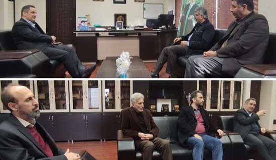 نشست مشترک رئیس دانشگاه علوم پزشکی گیلان با مدیرکل دیوان محاسبات استان
