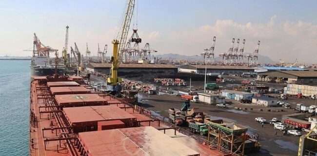 رشد ۱۳ درصدی بارگیری کالا‌های غیرنفتی در بندر تجاری شادگان