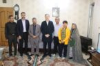 در آستانه‌ی روز بزرگداشت شهدا، مدیرکل نوسازی مدارس استان با خانواده معظم شهید شاقلانی در رشت دیدار نمود.