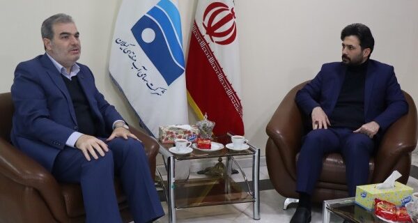 دیدار نماینده مردم رشت و خمام در مجلس شورای اسلامی با مدیرعامل آب منطقه‌ای گیلان