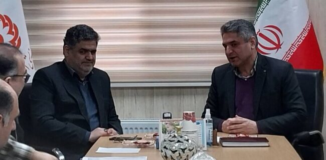 دیدار و نشست مشترک مدیر کل بهزیستی گیلان با مدیرکل بنیاد مسکن گیلان