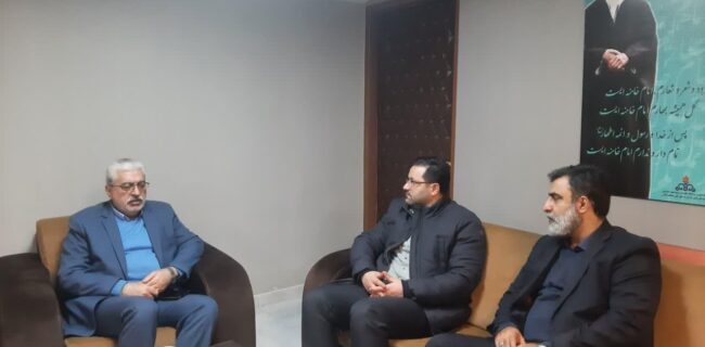دیدار مدیر شرکت ملی پخش فراورده های نفتی گیلان با نماینده مجلس