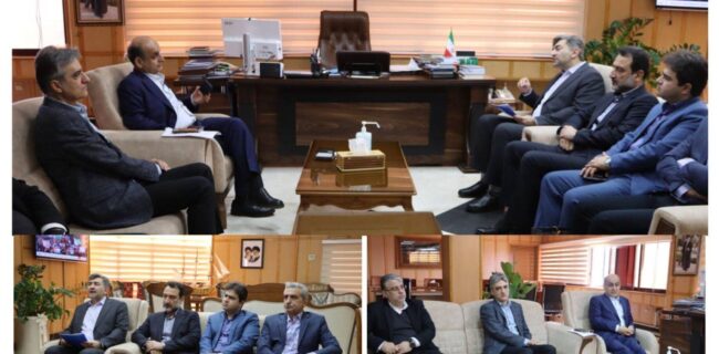 دیدار نوروزی مدیرعامل شرکت توزیع نیروی برق استان با استاندار مردمی گیلان