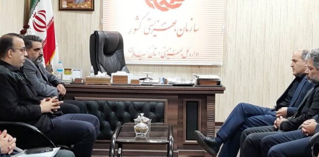 دیدار مدیر عامل شرکت چوب و کاغذ ایران (چوکا) با مدیر کل بهزیستی گیلان