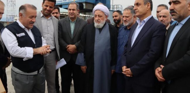 بندر آستارا محور توسعه ترانزیت شمال کشور است