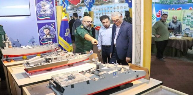 حضور مدیر مخابرات منطقه گیلان در مراسم افتتاح نمایشگاه دومین کنگره ۸۰۰۰ شهید استان