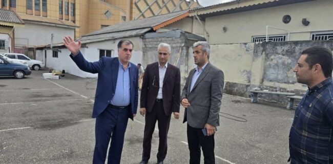 بازدید دکتر سیدشمس شفیعی نایب رئیس شورای شهر رشت از مدارس سطح شهر و تاکید بر بهسازی محیط مدارس در آستانه سال تحصیلی جدید